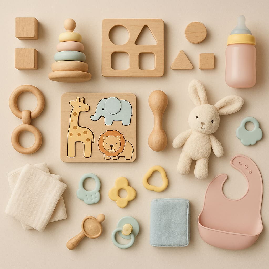 Spielzeug und Babyprodukte